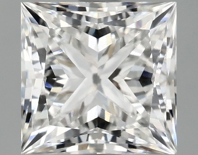 2.10 ct. princess Lab Grown Diamond front image