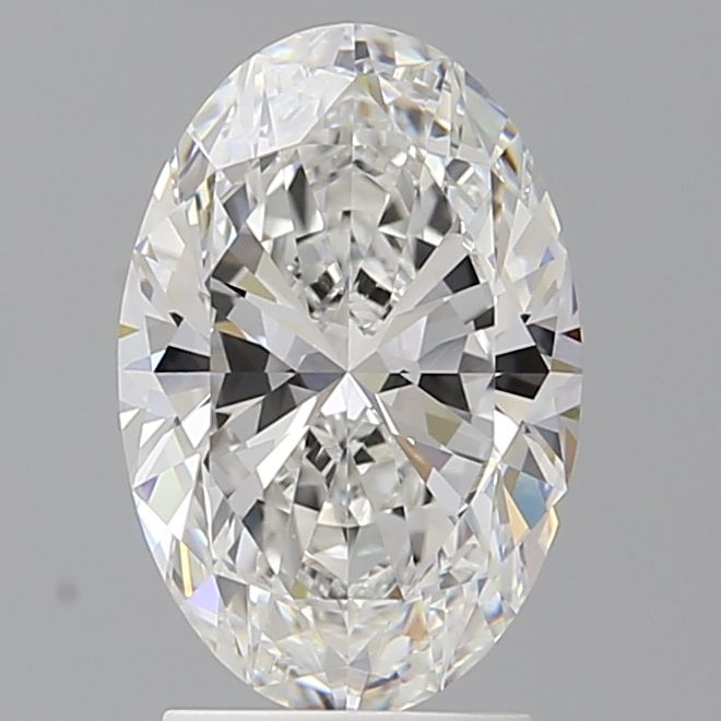 2.60 ct. oval Lab Grown Diamond front image