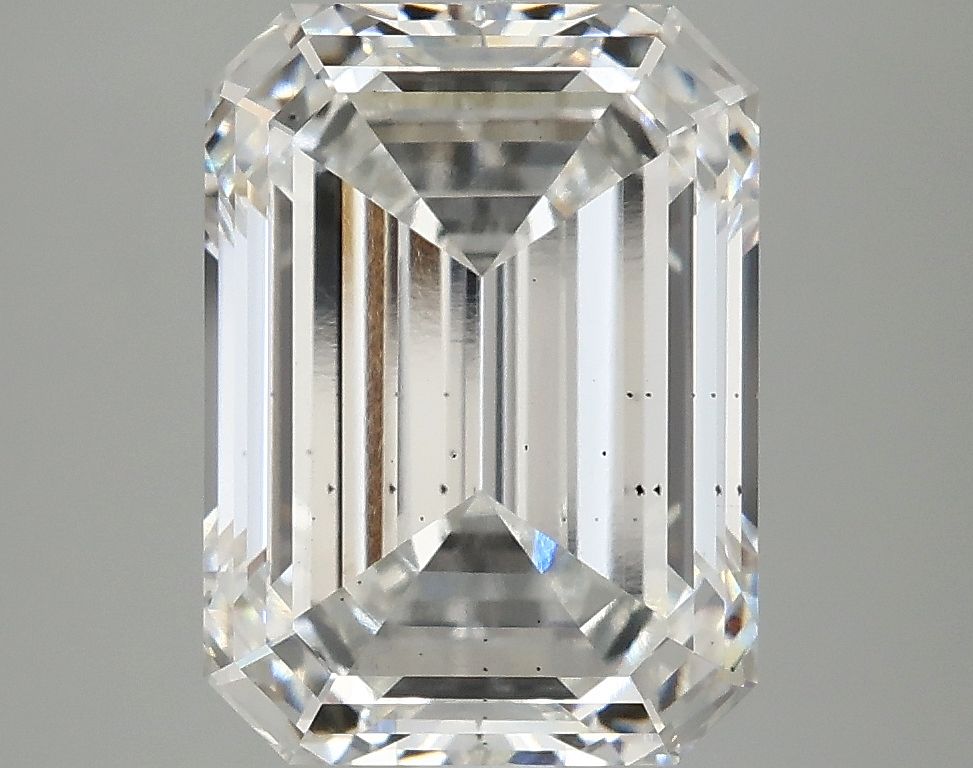 5.02 ct. emerald Lab Grown Diamond front image