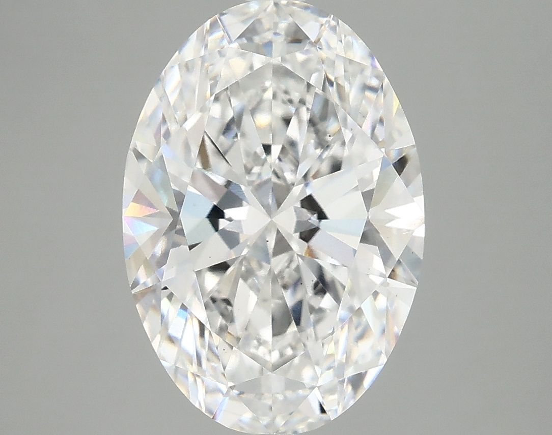 3.98 ct. oval Lab Grown Diamond front image