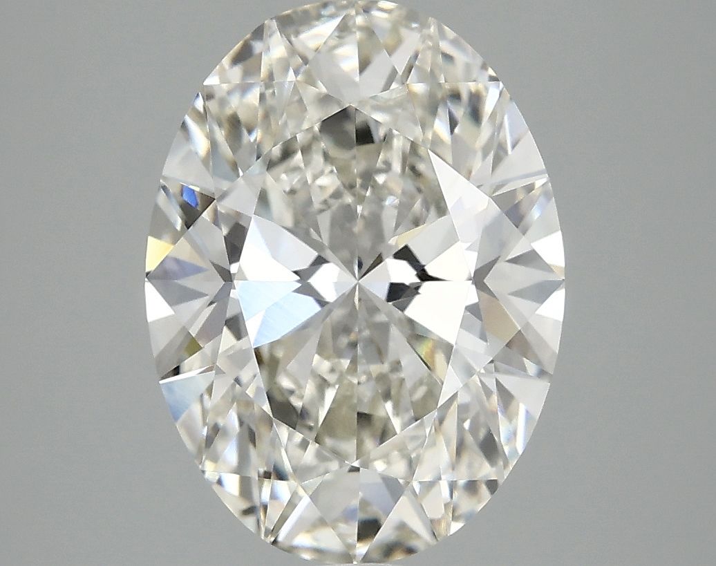 3.88 ct. oval Lab Grown Diamond front image