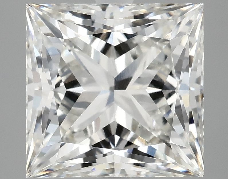 4.20 ct. princess Lab Grown Diamond front image
