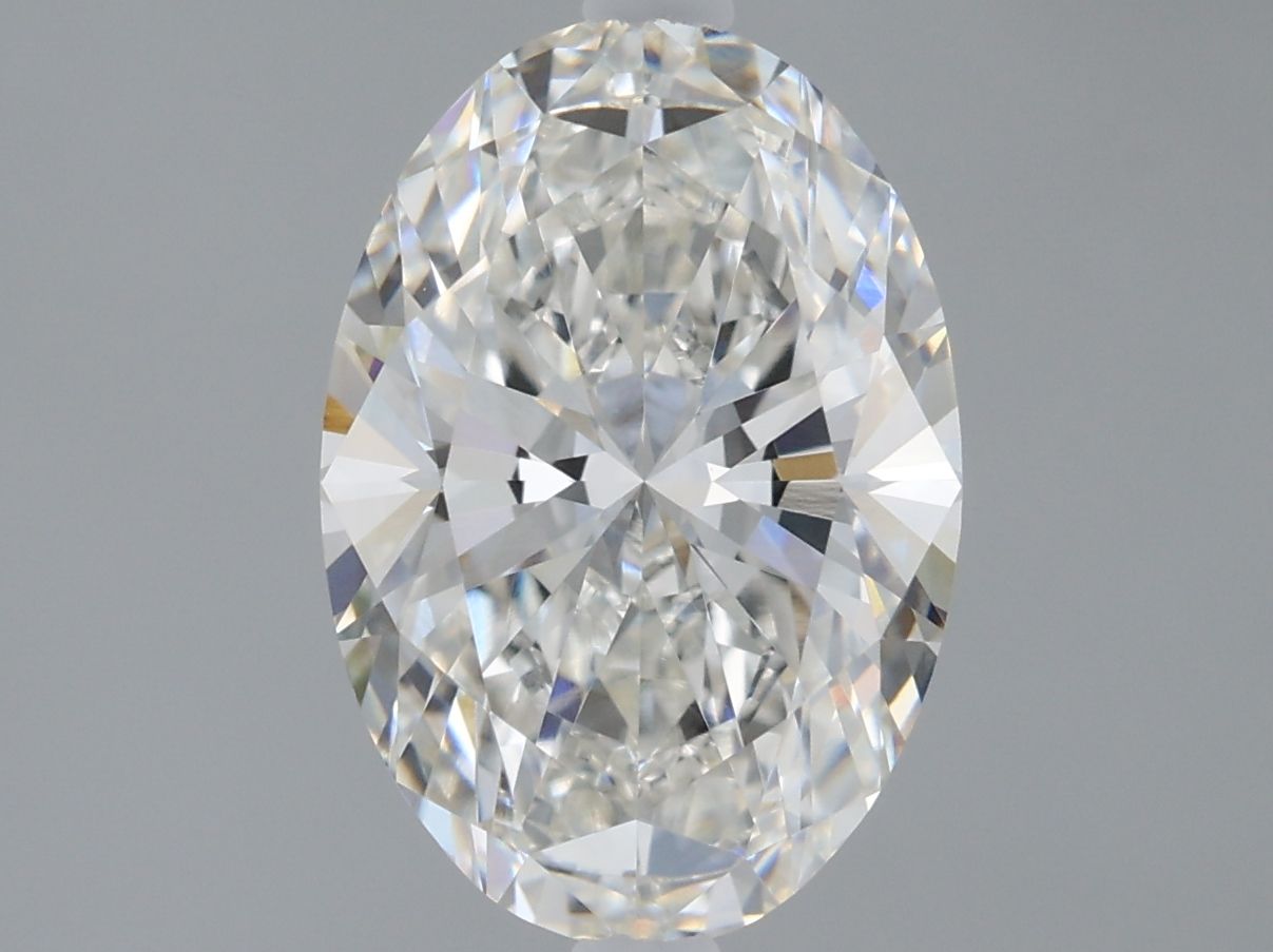 2.02 ct. oval Lab Grown Diamond front image