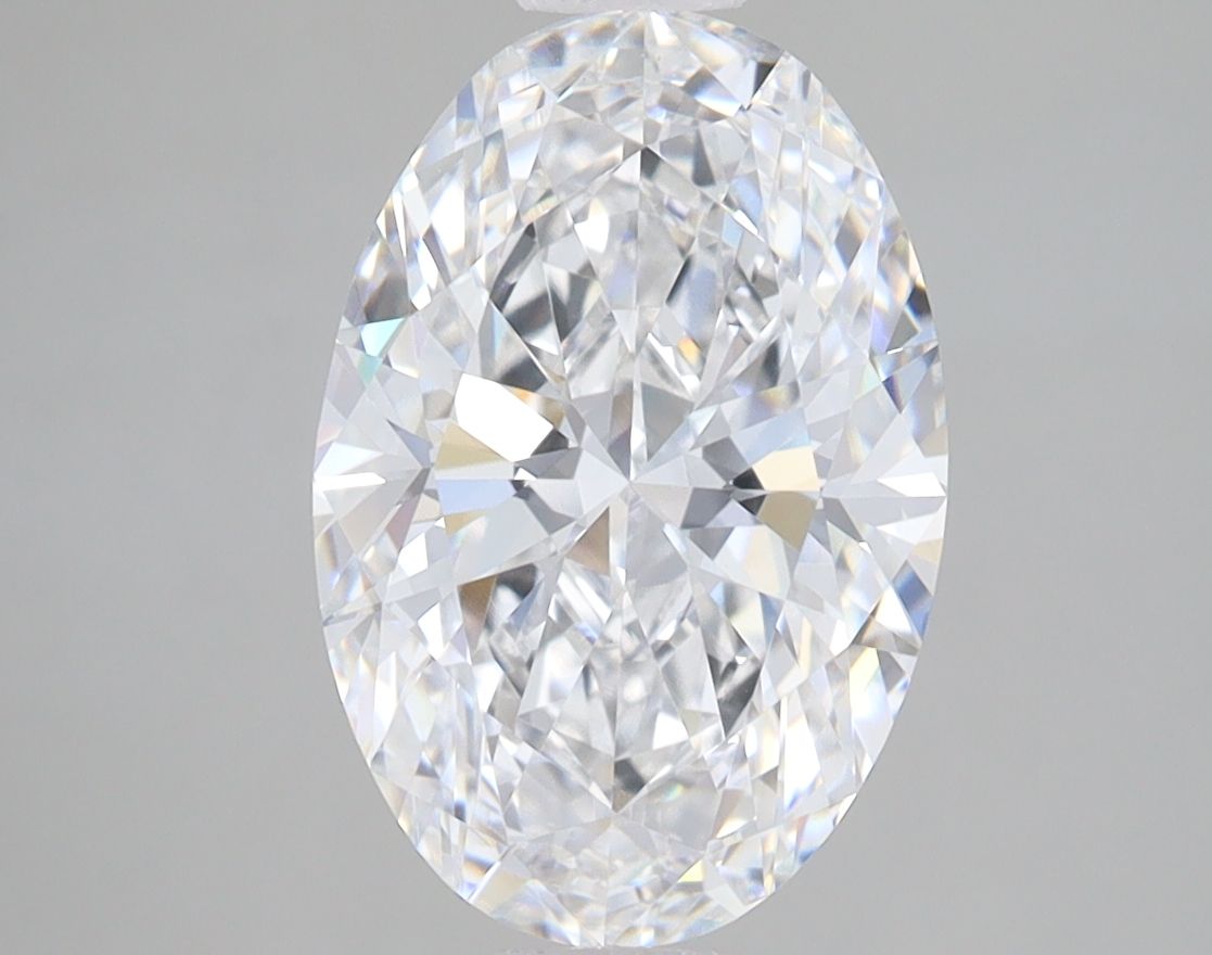 3.01 ct. oval Lab Grown Diamond front image