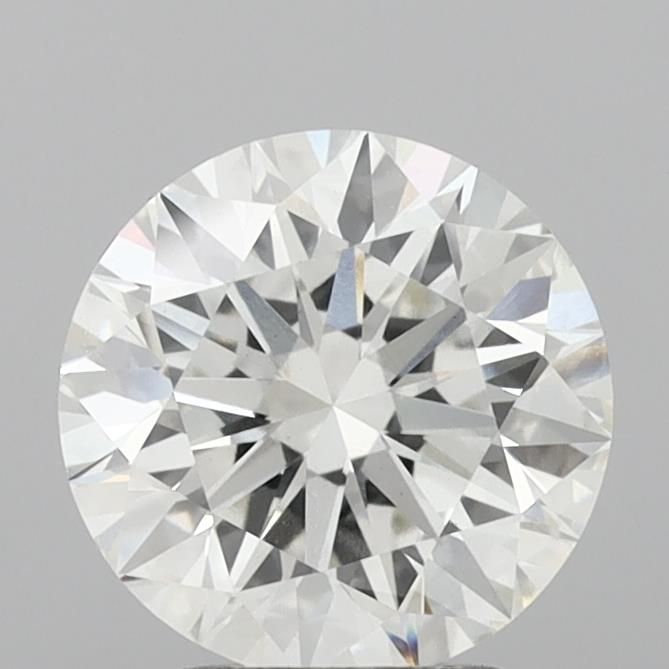 2.78 ct. round Lab Grown Diamond front image