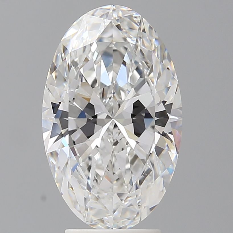 4.05 ct. oval Lab Grown Diamond front image