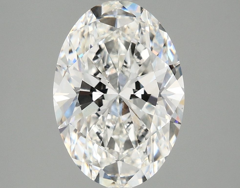 2.84 ct. oval Lab Grown Diamond front image