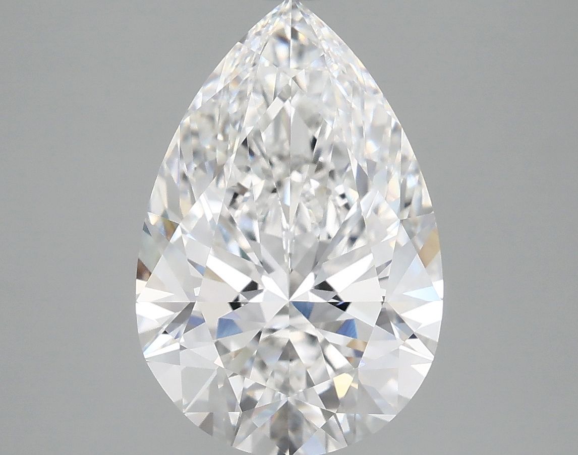 4.10 ct. pear Lab Grown Diamond front image