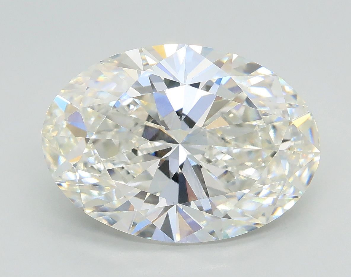 4.02 ct. oval Lab Grown Diamond front image
