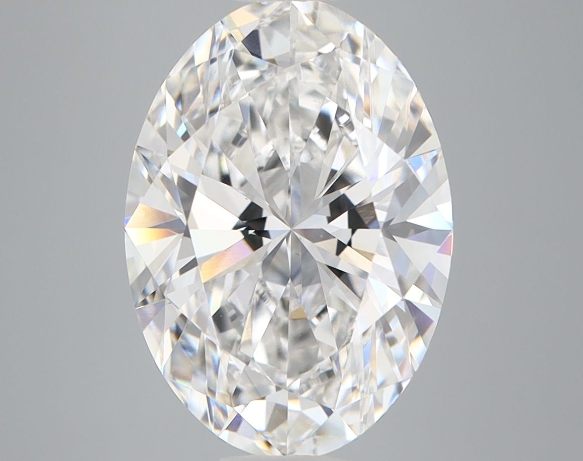 4.07 ct. oval Lab Grown Diamond front image