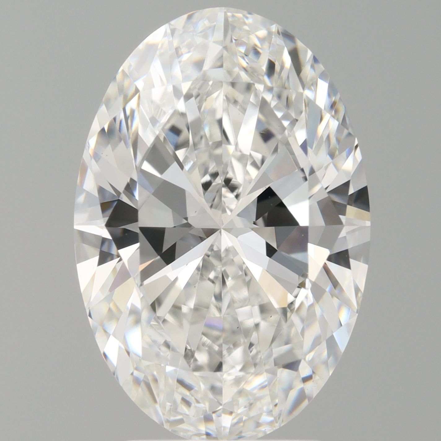 4.04 ct. oval Lab Grown Diamond front image