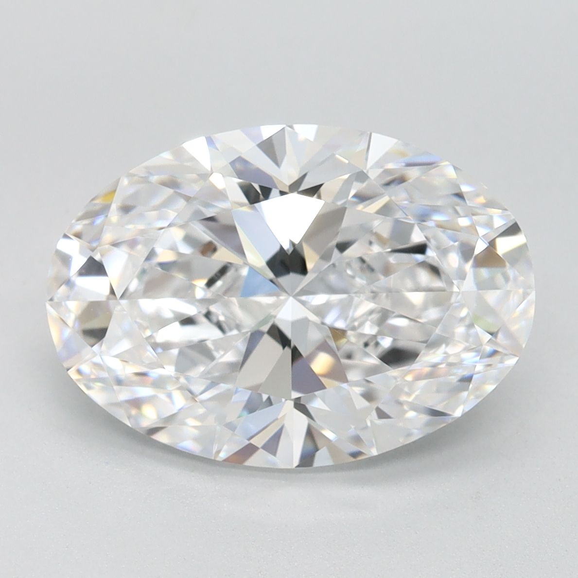 3.23 ct. oval Lab Grown Diamond front image