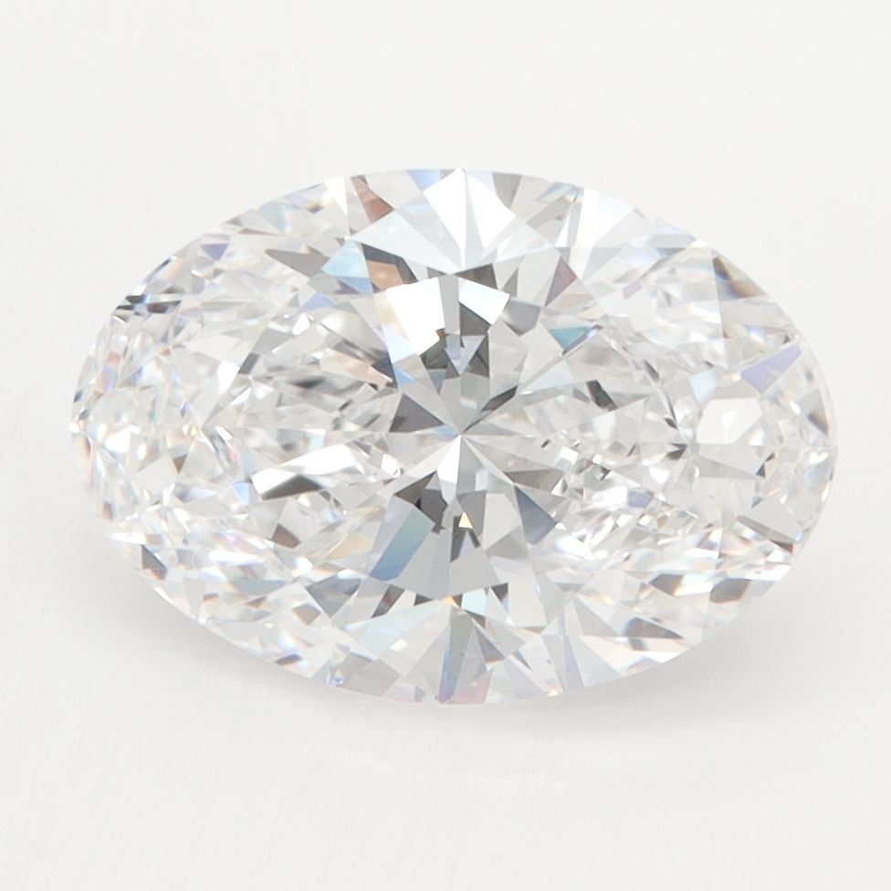 Diament LG owalny, 2.9 ct, D, IF