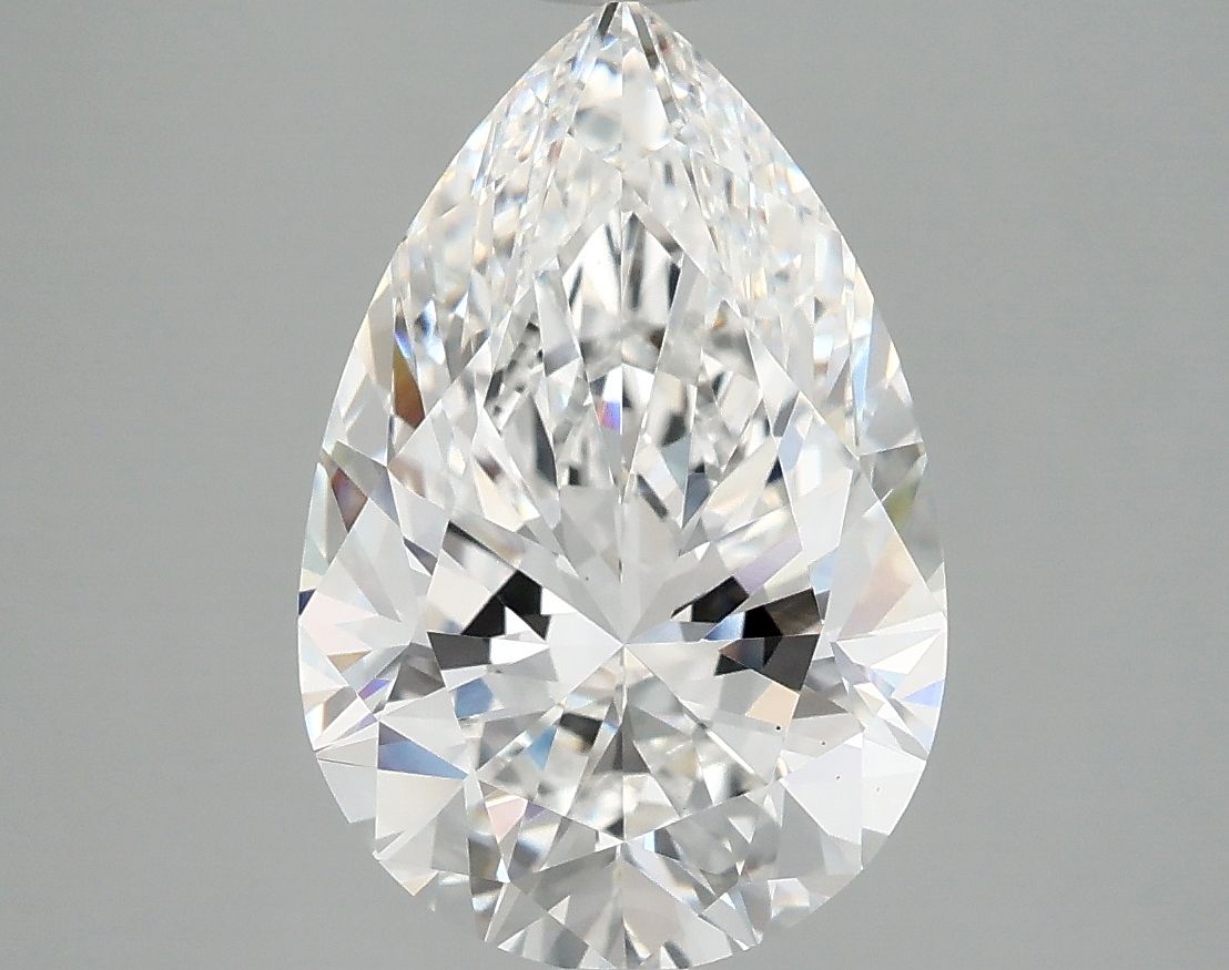 4.10 ct. pear Lab Grown Diamond front image