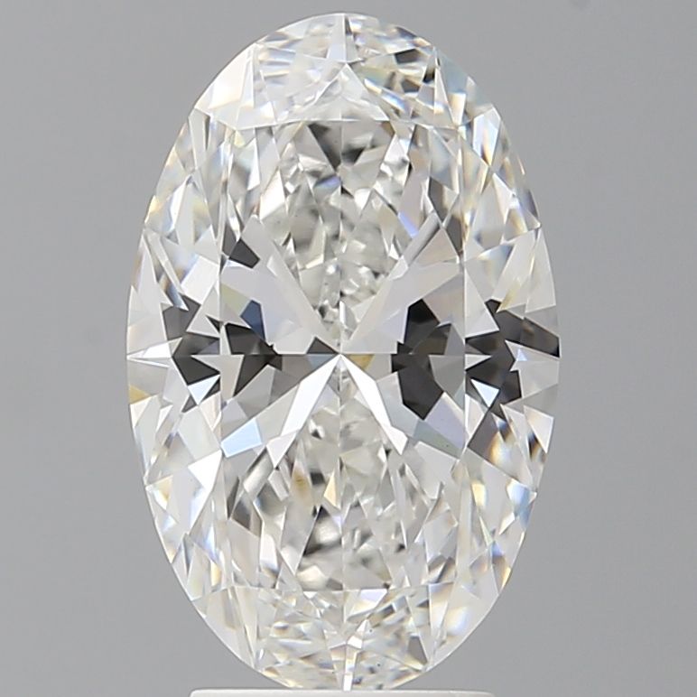 3.60 ct. oval Lab Grown Diamond front image