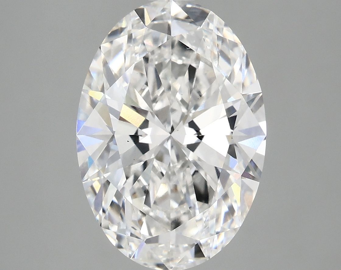 3.99 ct. oval Lab Grown Diamond front image