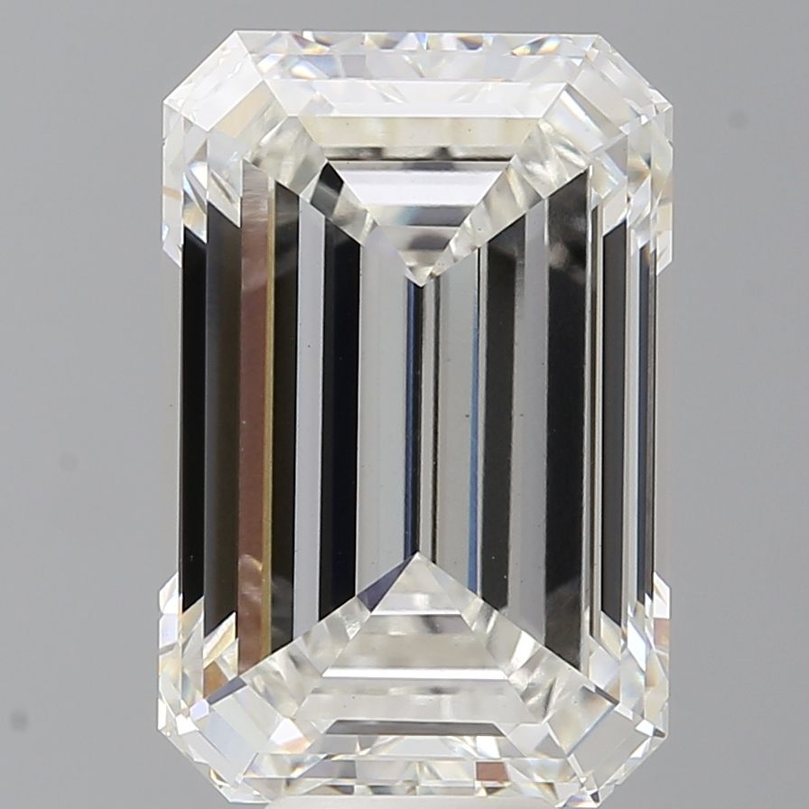 9.54 ct. emerald Lab Grown Diamond front image