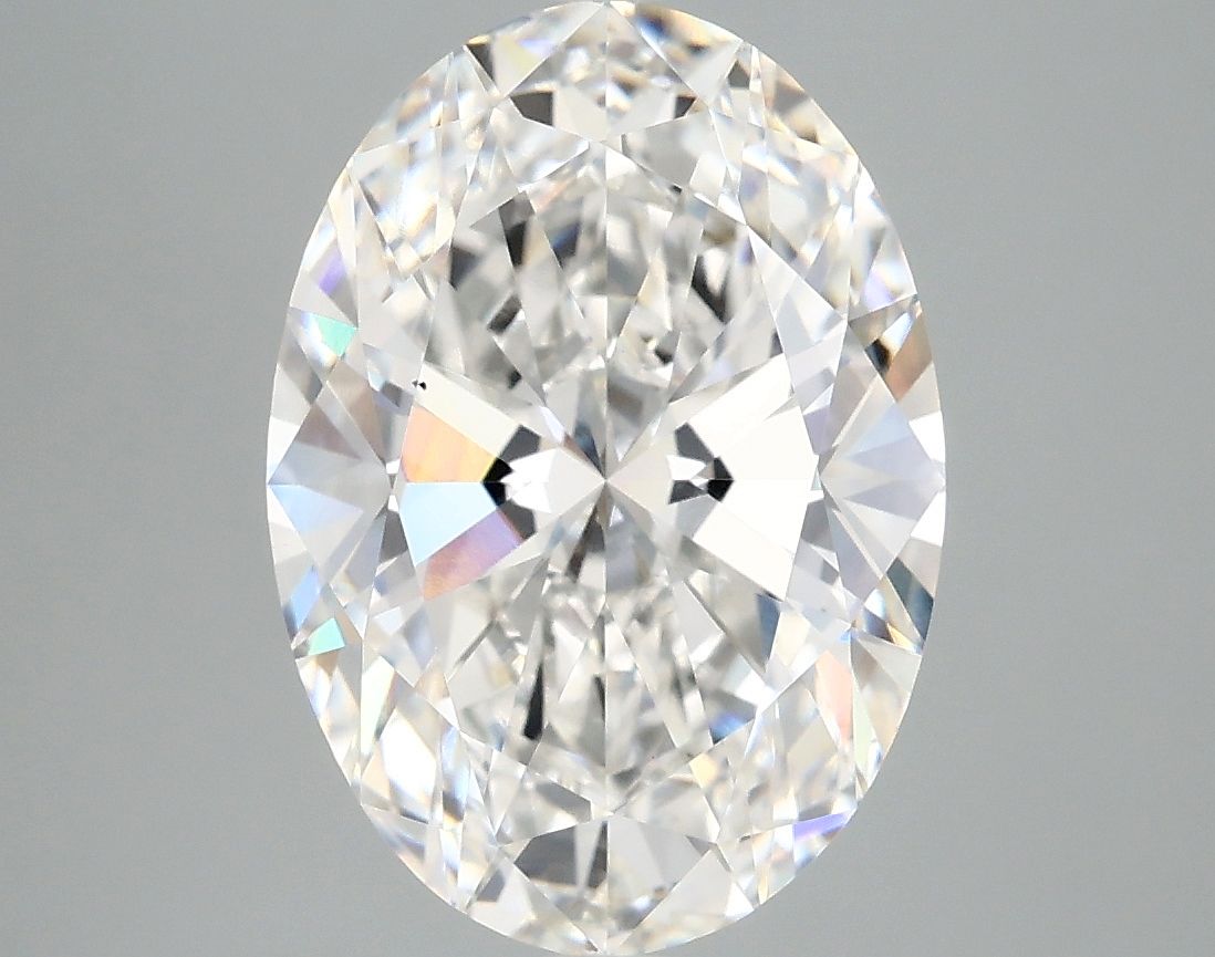 4.08 ct. oval Lab Grown Diamond front image