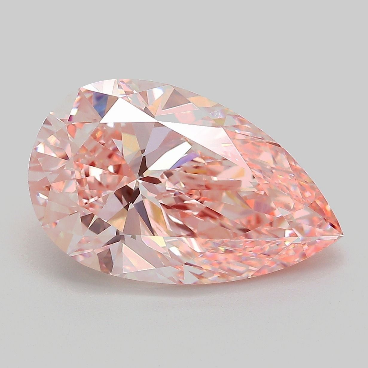 5.02 ct. pear Lab Grown Diamond front image
