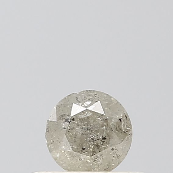 0.23 Carat Round Diamond Salt and Pepper VS2