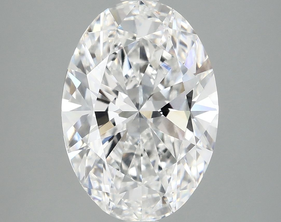 3.99 ct. oval Lab Grown Diamond front image