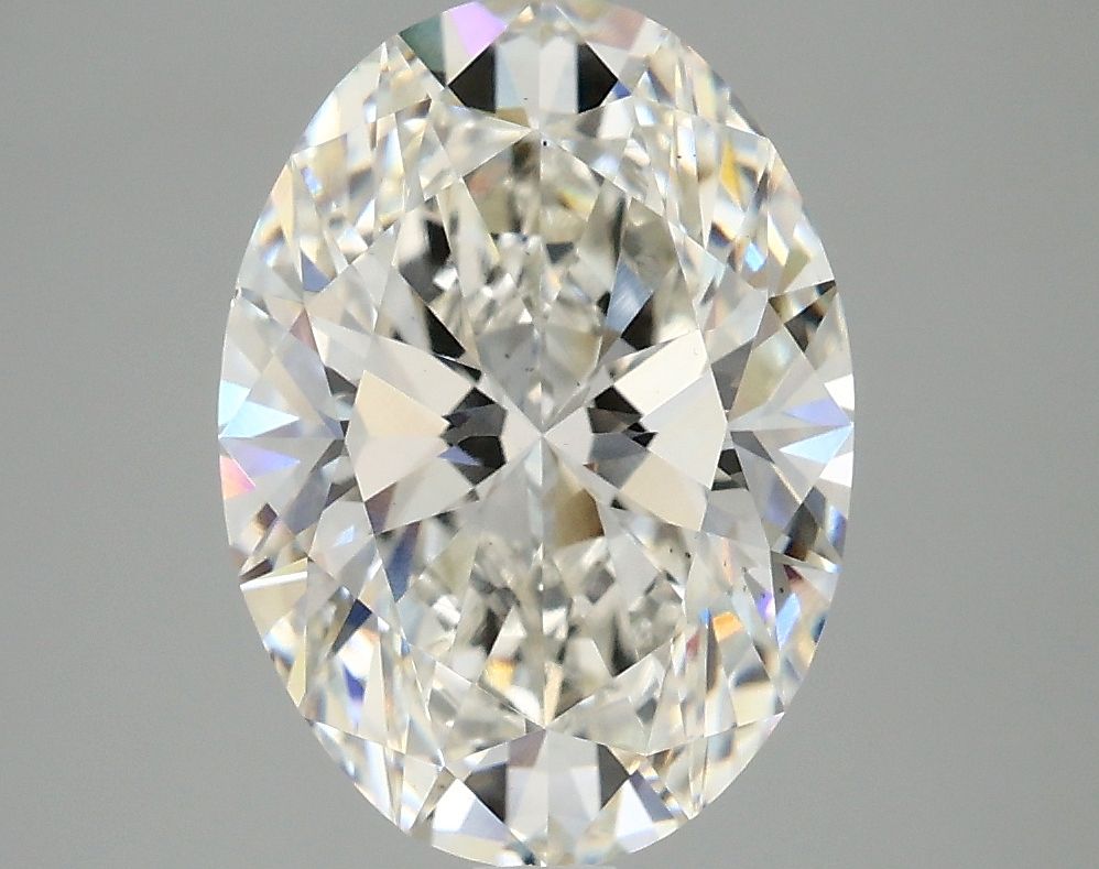 3.53 ct. oval Lab Grown Diamond front image
