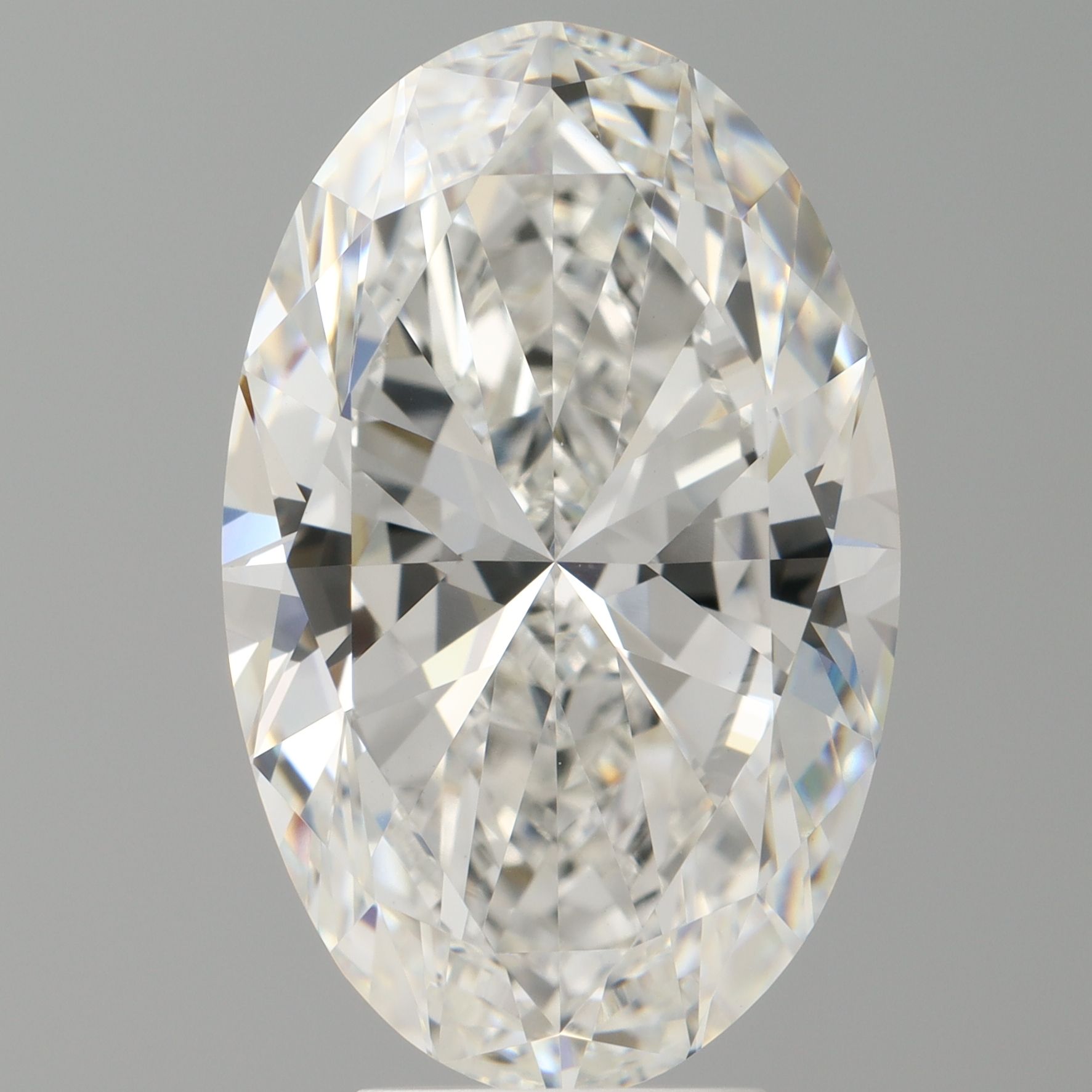 6.01 ct. oval Lab Grown Diamond front image