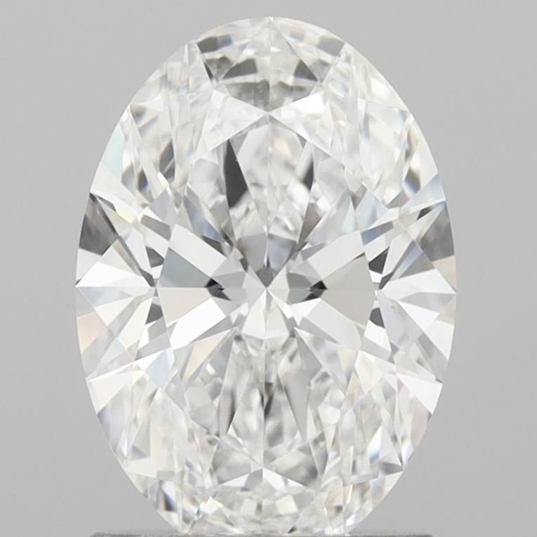 1.57 ct. oval Lab Grown Diamond front image