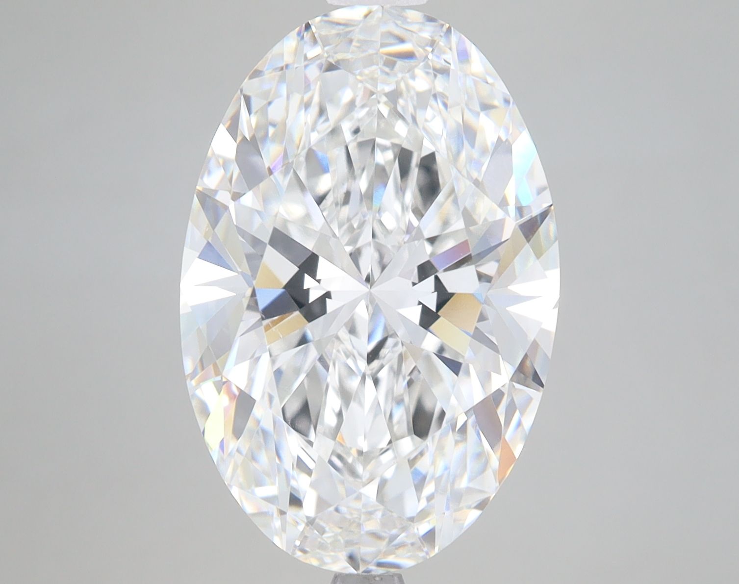 7.08 ct. oval Lab Grown Diamond front image