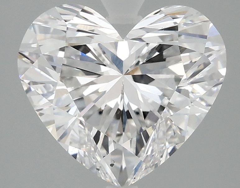 3.07 carat d VS2 EX Cut IGI heart diamond