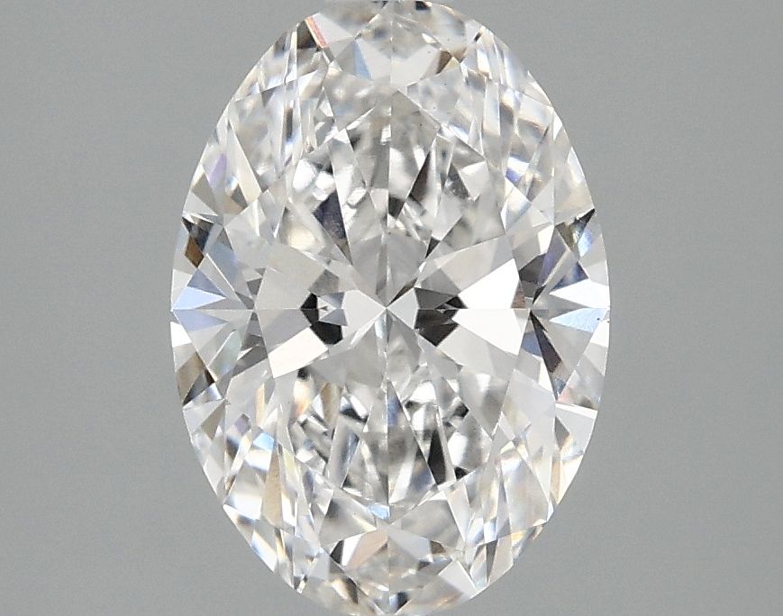 2.10 ct. oval Lab Grown Diamond front image