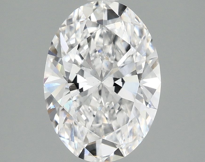 2.10 ct. oval Lab Grown Diamond front image