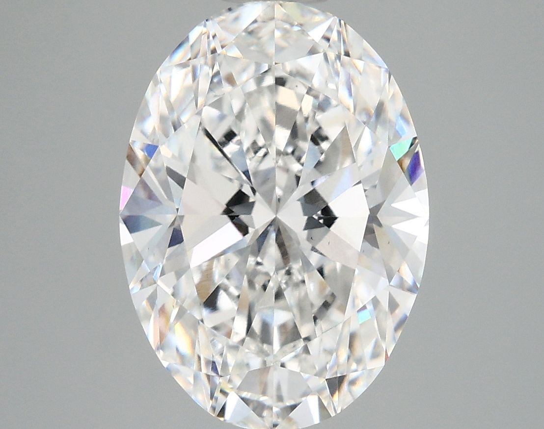 4.05 ct. oval Lab Grown Diamond front image