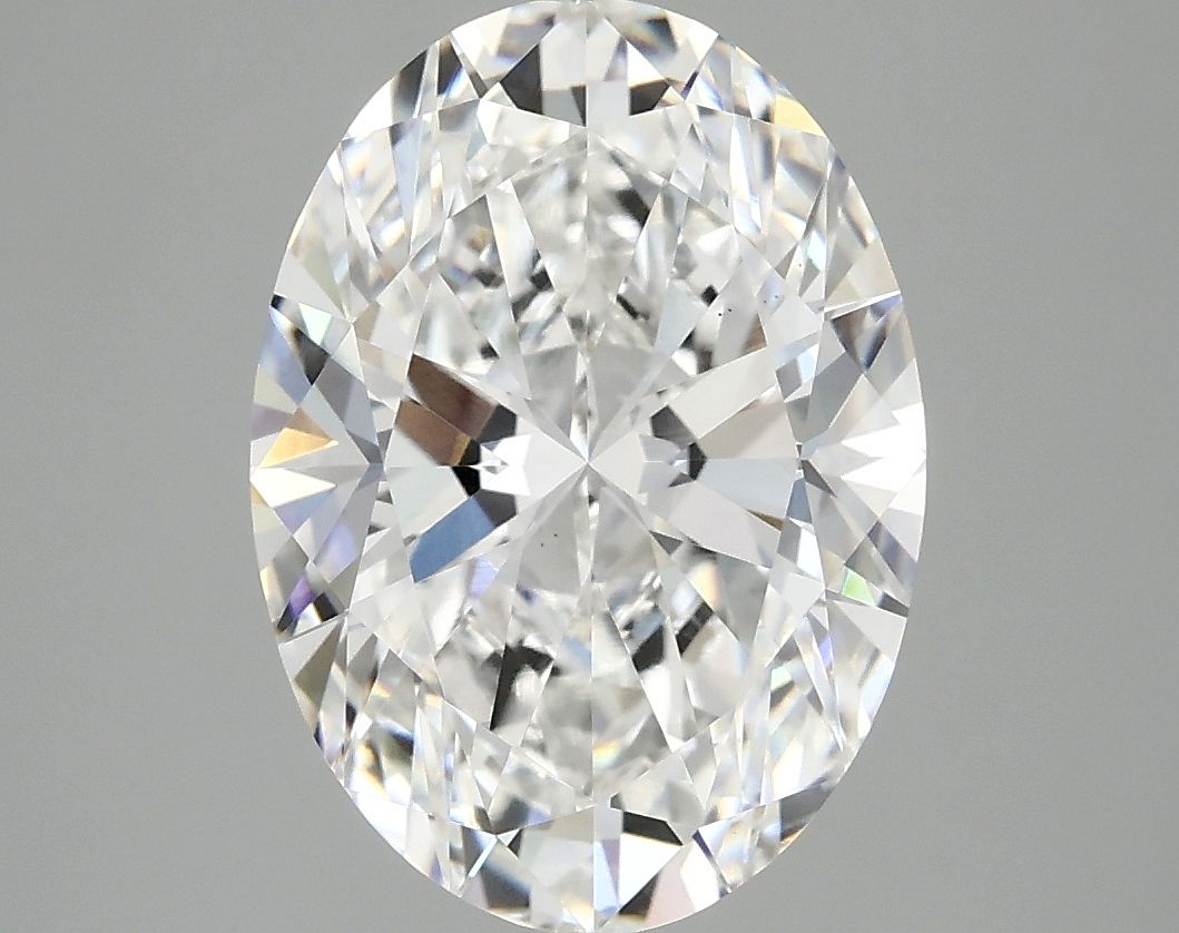 4.08 ct. oval Lab Grown Diamond front image