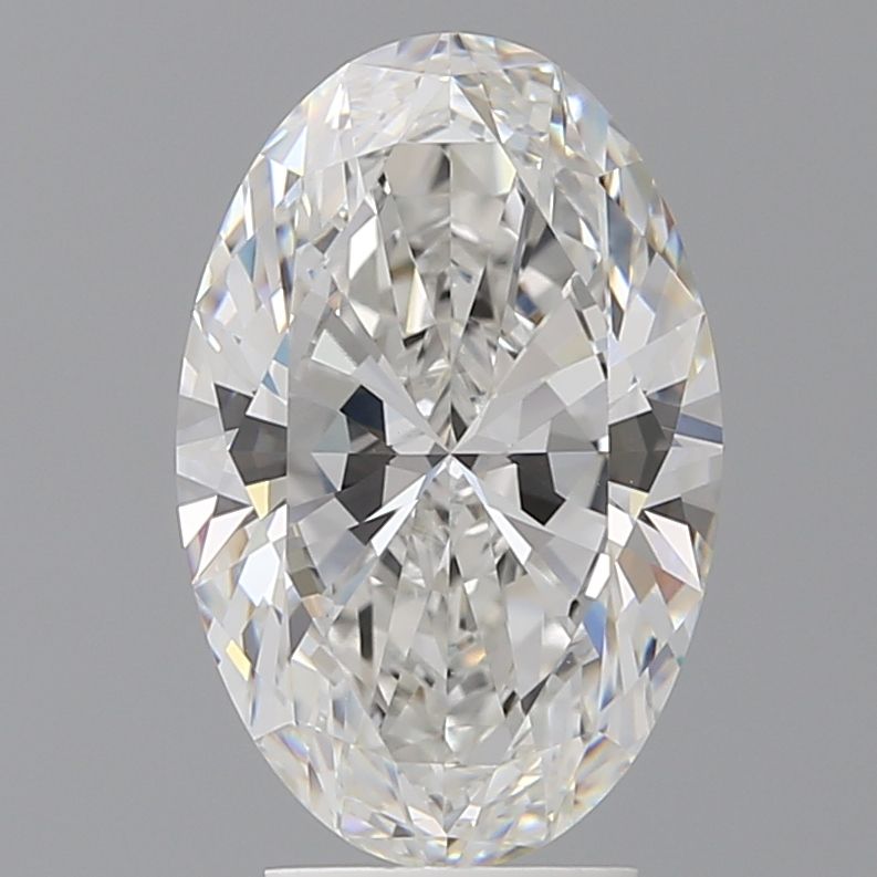 4.07 ct. oval Lab Grown Diamond front image
