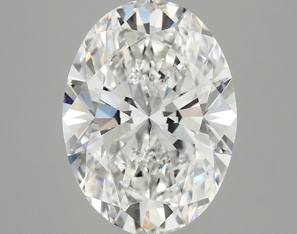 4.08 ct. oval Lab Grown Diamond front image