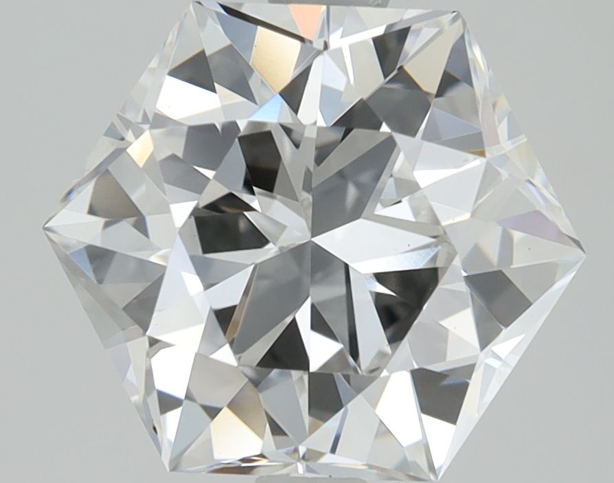 2.16 ct lab-grown Hexagonal Diamond