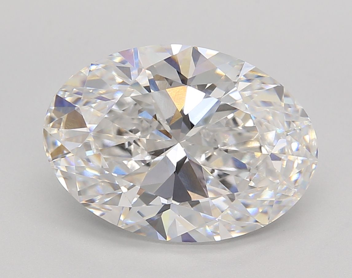 5.20 ct. oval Lab Grown Diamond front image