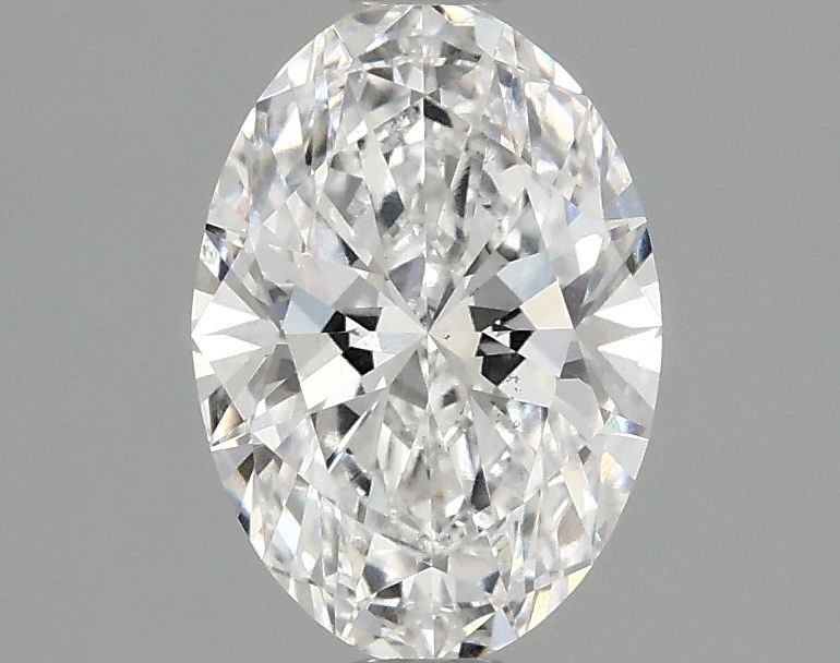 1.43 ct. oval Lab Grown Diamond front image