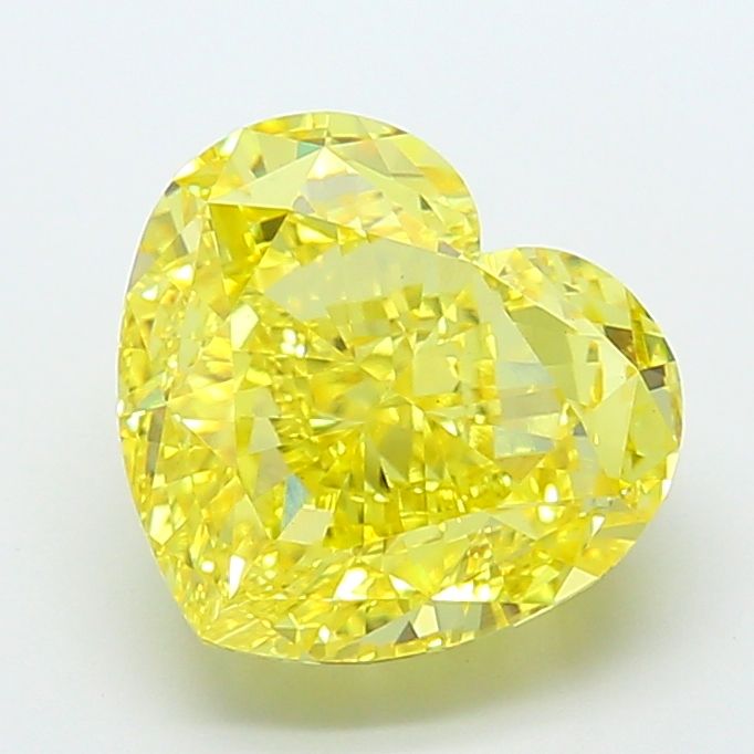 8.04 ct. heart Lab Grown Diamond front image