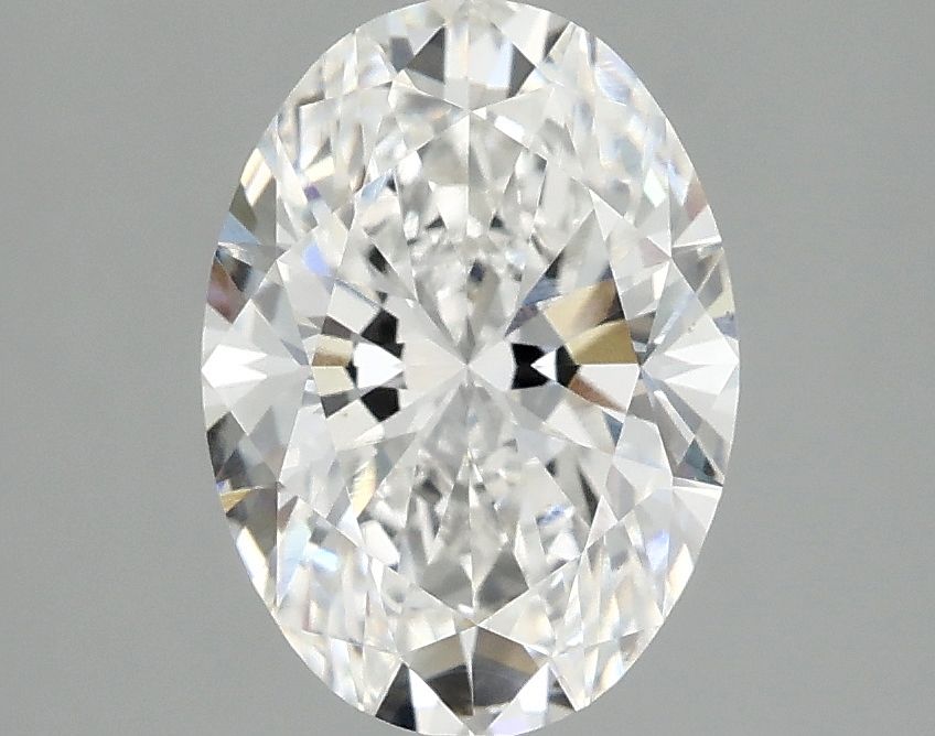 2.10 ct. oval Lab Grown Diamond front image