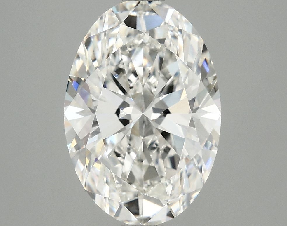 3.02 ct. oval Lab Grown Diamond front image