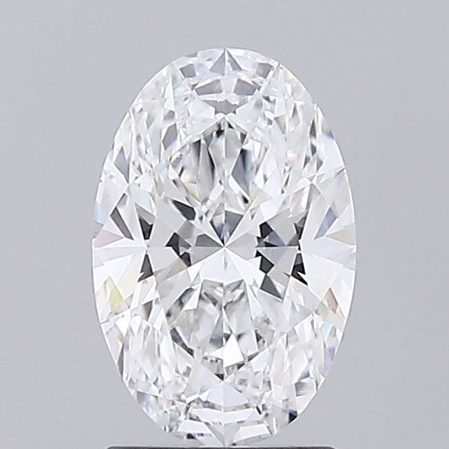 1.58 ct. oval Lab Grown Diamond front image