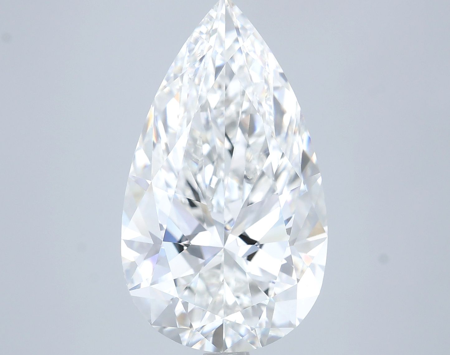 6.56 ct. pear Lab Grown Diamond front image