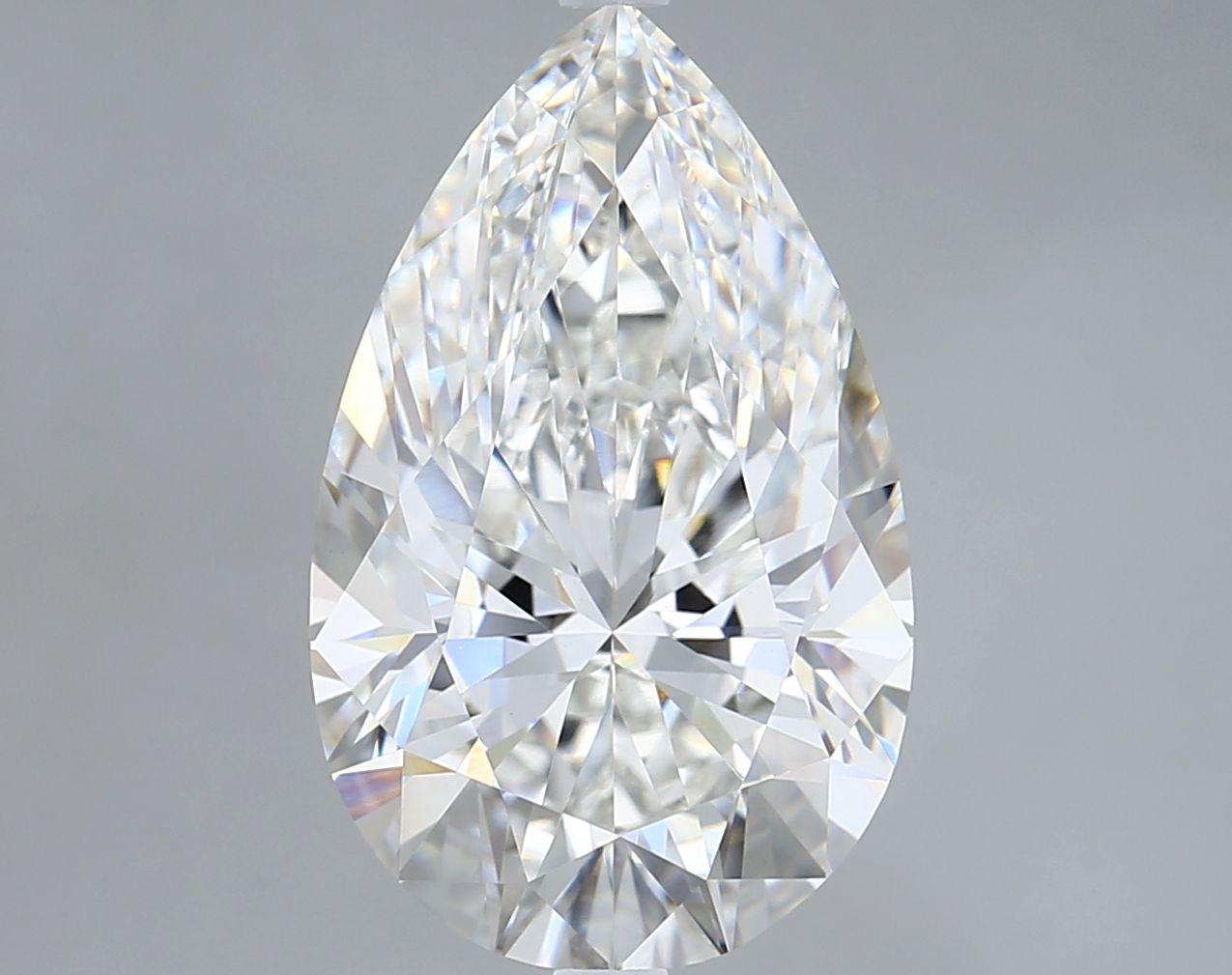 7.06 ct. pear Lab Grown Diamond front image
