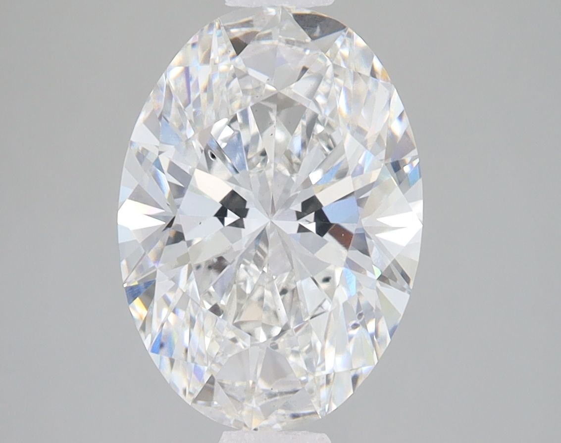3.04 ct. oval Lab Grown Diamond front image