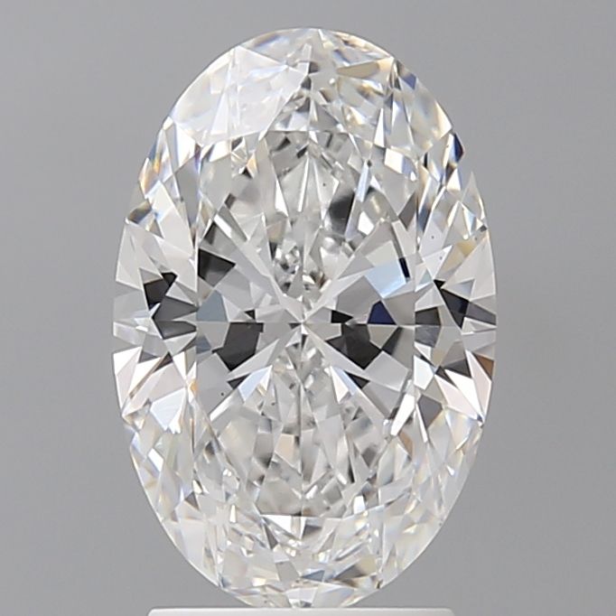 2.58 ct. oval Lab Grown Diamond front image