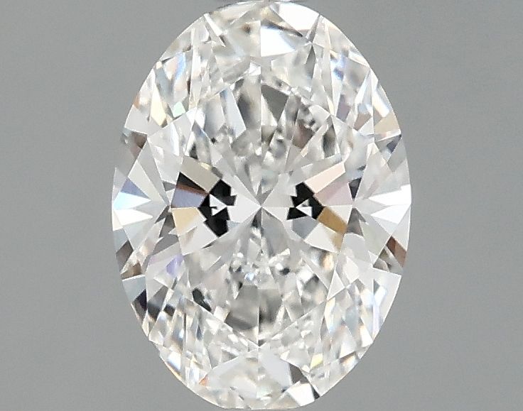 1.38 ct. oval Lab Grown Diamond front image