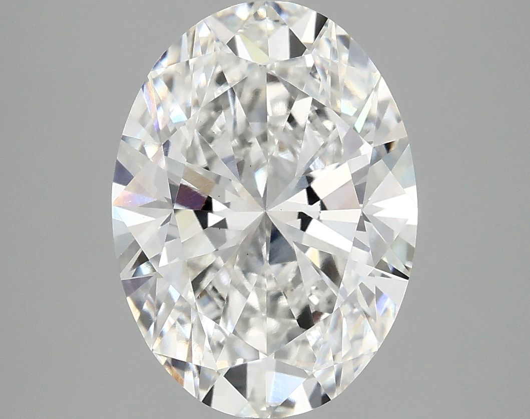 3.87 ct. oval Lab Grown Diamond front image