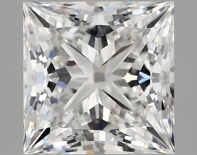 2.10 ct. princess Lab Grown Diamond front image